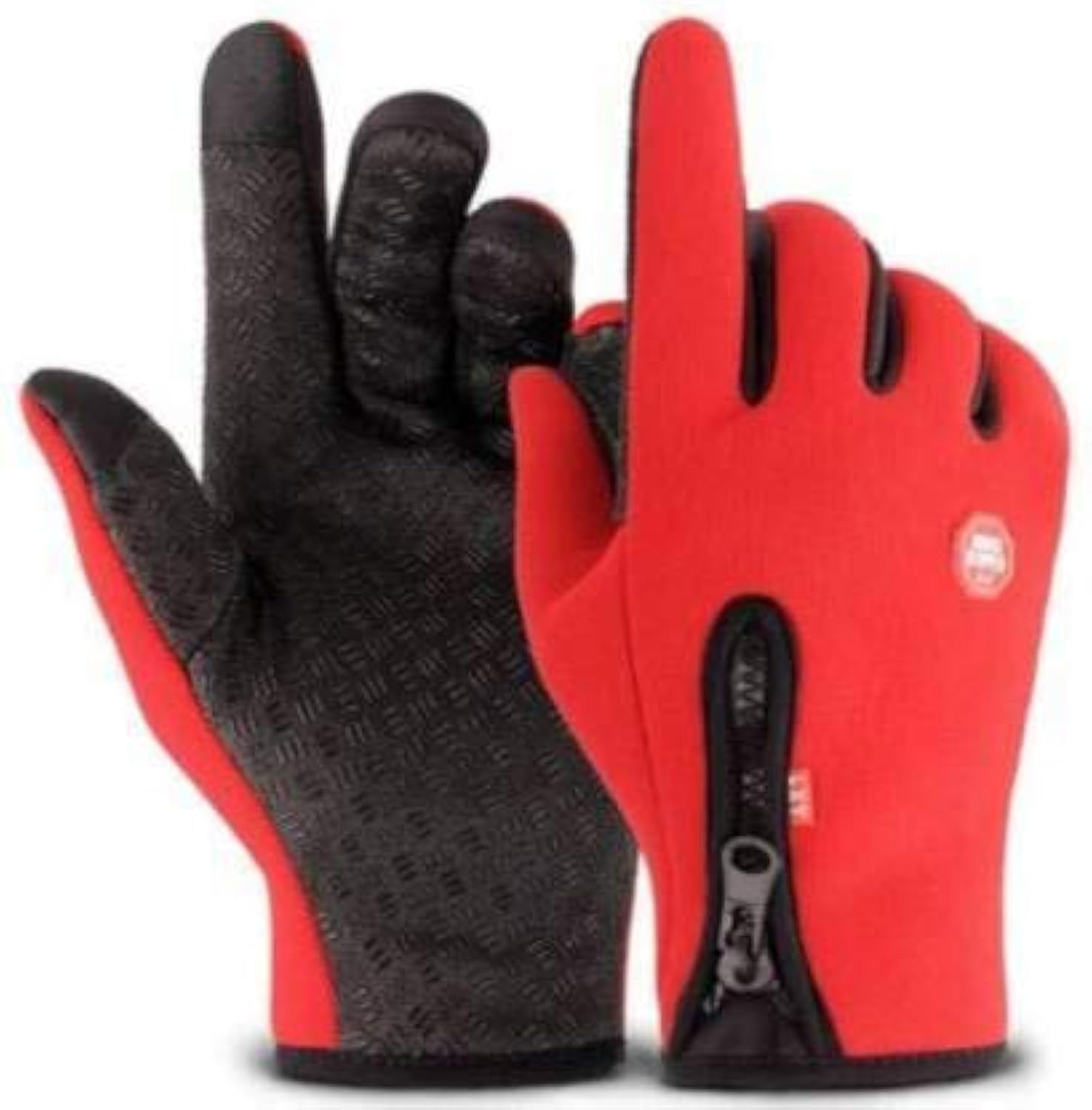 Outdoor Winter Gloves, Touchscreen and Windproof Full-Finger Gloves for Sports, Travel, and Daily Activities