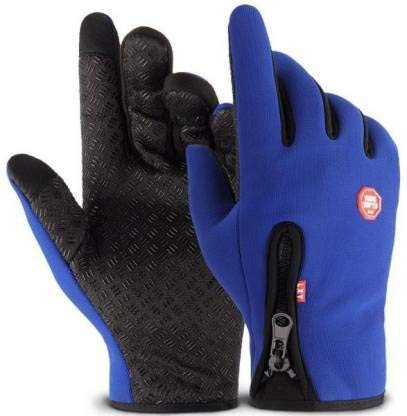 Outdoor Winter Gloves, Touchscreen and Windproof Full-Finger Gloves for Sports, Travel, and Daily Activities
